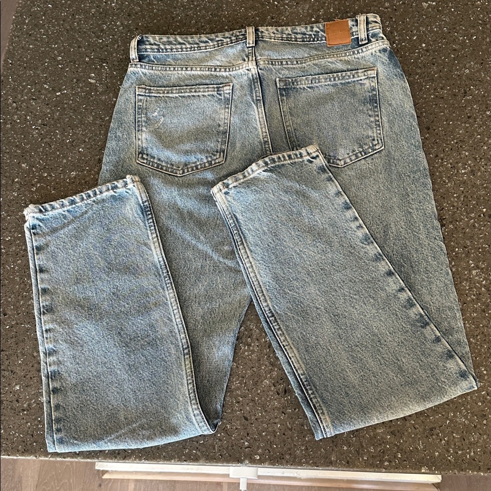 Zara mid rise straight leg jeans - Picture 6 of 7